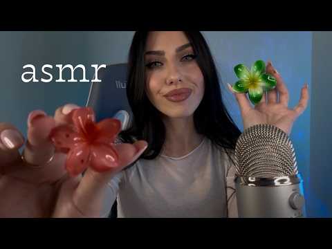 ASMR Spit Painting, Mouth Sounds, Hand Movements, Lipgloss Sounds & more