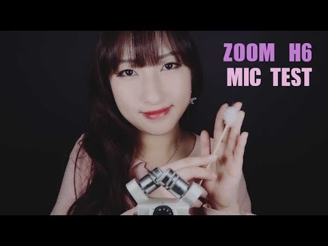 ASMR. Zoom H6 Mic Test 🎙️Favorite Triggers ⭐Tingle Party