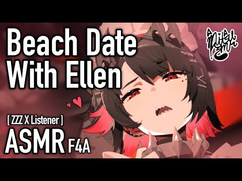 Shark-Maid Beach Date [ASMR] [Ellen Joe X Listener] [Zenless Zone Zero Comfort Audio RP]