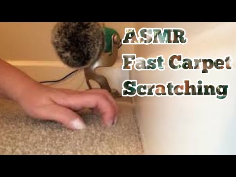 ASMR Fast Carpet Scratching