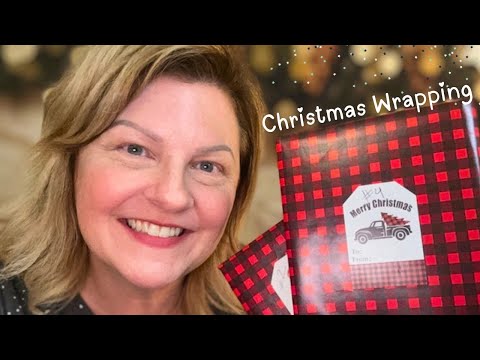 ASMR | LO-FI Wrap Christmas Gifts with Me! 🎄💕 Christmas Wrapping with Scissor, Paper & Tape Sounds ✨