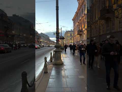 Saint Petersburg, Russia 🇷🇺 Walking in Saint Petersburg 2023 in asmr style