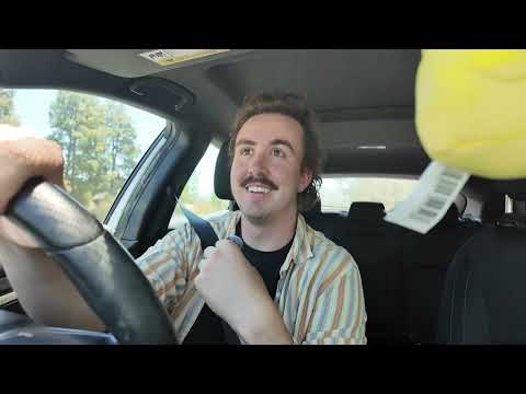 ASMR life update in my car from work