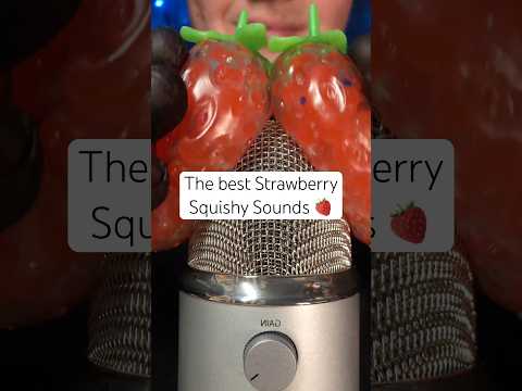 So tingly! 🤩🍓 #asmr