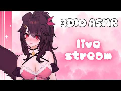 3DIO ASMR ♡ Puppy GF Misses You ˖ ࣪⚝⋆ kisses, soft speaking~