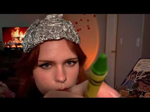 ASMR Conspiracy Theorist Draws You (Youre an Alien)