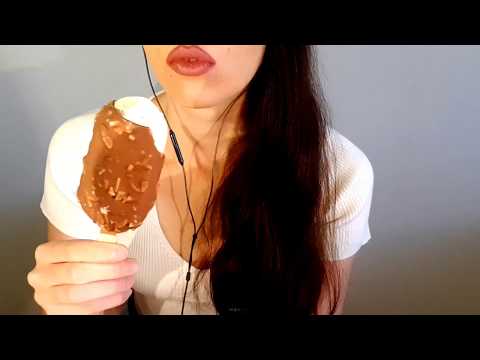 ASMR | Eating Ice Cream | No Talking | Lady M. ASMR