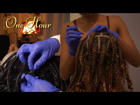 ASMR | ✨TINGLES GALORE✨ Real Person Scalp-Picking & Scalp Scratching Compilation (1 HOUR)
