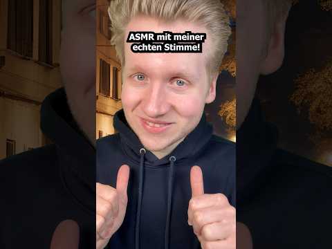 ASMR mit meiner echten Stimme! #shorts #asmr #roleplay #deutscheasmr