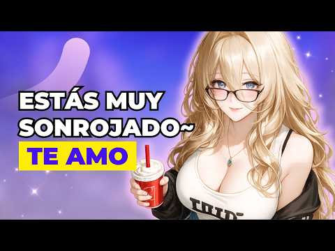 CITA con TU NOVIA AMERICANA 💜✨ ASMR Anime Roleplay