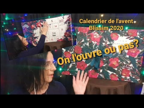 Asmr français calendrier de l'avent Blissim, on l'ouvre maintenant ou pas ? dites-moi 😏