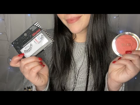 ASMR Drugstore Makeup Haul (Whispered)