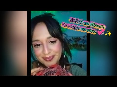 ASMR en directo – Susurros, sonidos relajantes y conexión real 💫✨ 