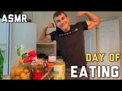 What I eat in a day ASMR 🍓