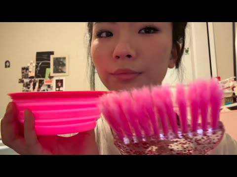 friend dyes ur hair- asmr rp