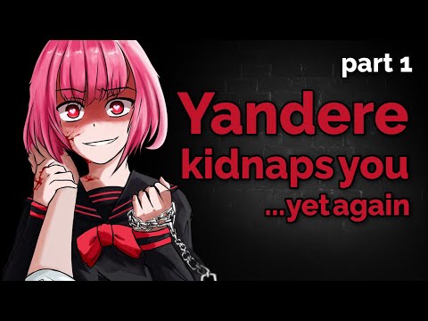 ASMR Roleplay - Yandere kidnaps you (F4M, heartbeats, confession)