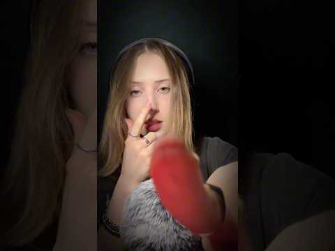 ASMR Face Tracing 🫵 *pokes you* #asmr #facetouching #visualasmr