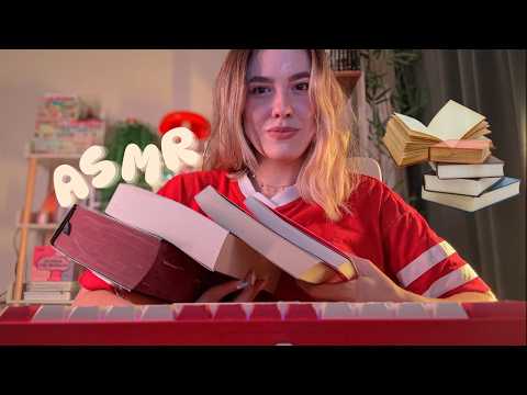 ASMR Biblioteca Noturna com Chuva 🌧️🌙 (paper sounds, stamping, typing)