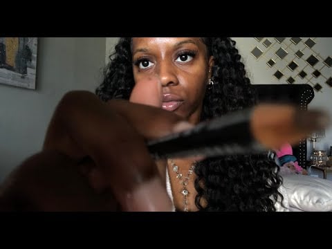 ASMR 💄 Big Sis Does Ur Makeup for Back to School Roleplay (layered sounds)