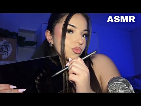 #ASMR - JE DESSINE AVEC VOUS (speed draw) 😴