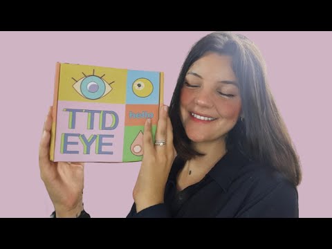 ASMR FR | UNBOXING TTDEYE (COLLAB WEAR A GLOW) 👁👁💜