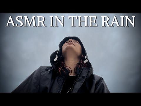 Asmr in the Rain | Rain Drops on Camera, Tapping, Scratching & Chaos