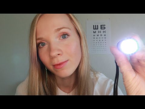 АСМР Доктор Офтальмолог👁️Медицинский осмотр👨‍⚕️Kоллаборация Ritta Shtil ASMR 👀ASMR DOCTOR Medical RP