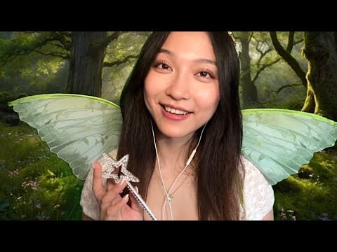 ִ ASMR Fairy Finds You Lost In The Woods 🧚 