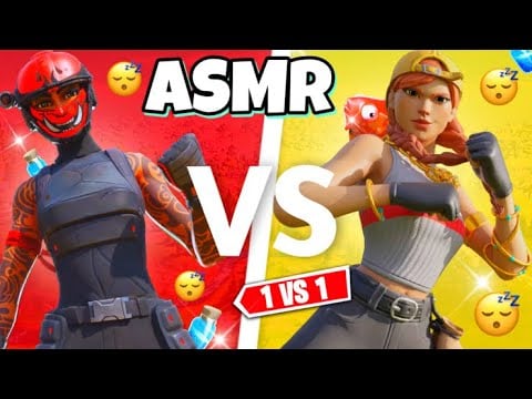 ASMR français FORTNITE J'AFFRONTE un Abonné en 1v1 sur Fortnite 💥💤 ( je me fais éclater )