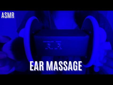 ASMR Ear Massage (Tapping, Brushing, Latex Gloves) No Talking ~ Audio Only
