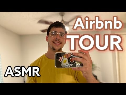 ASMR | Airbnb TOUR  [ Fast&Aggressive ] tapping , scratching & visual triggers