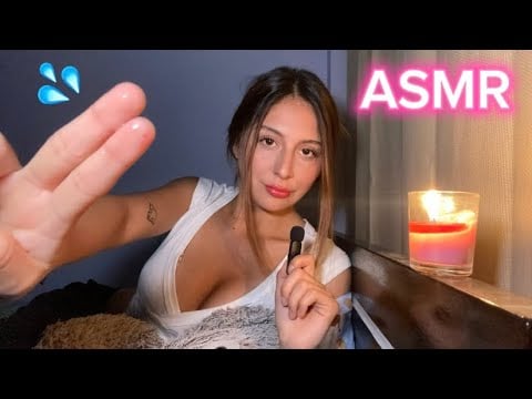 ASMR para Dormir en un Día Lluvioso | Spit Painting + Palabras Bonitas en Español