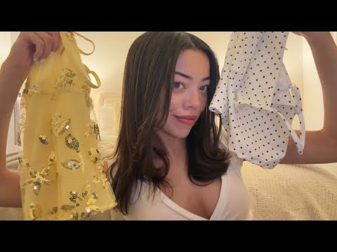 ASMR Shopping Haul! (showing you what i bought) 