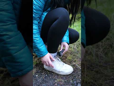 Nike air force ASMR tapping #djimic #asmr #blackleggings #asmrsounds #relaxing