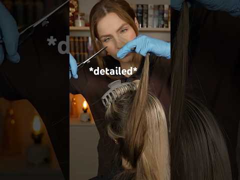 REAL Satisfying Haircut ASMR #asmrhaircut