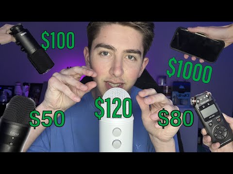 ASMR with 5 Different Mics | Which is BEST?