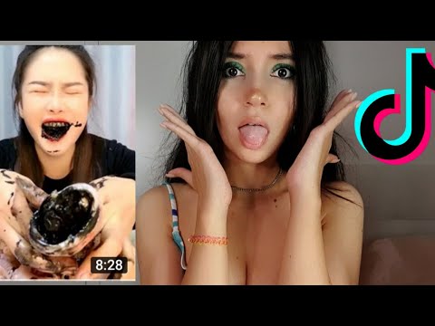 JE RÉAGIS AUX ASMR FOOD TIK TOK EXTRÊME