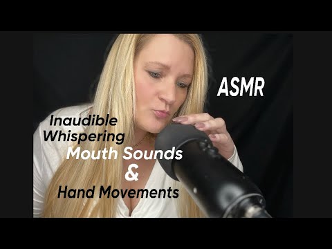 [ASMR]  german ⚠️Very tingly  Inaudible whispering Soft Spoken real talk• Mouth Sounds Hand Movement