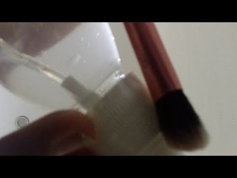 Asmr touching your face , brushing, layered whisper , soft spoken 