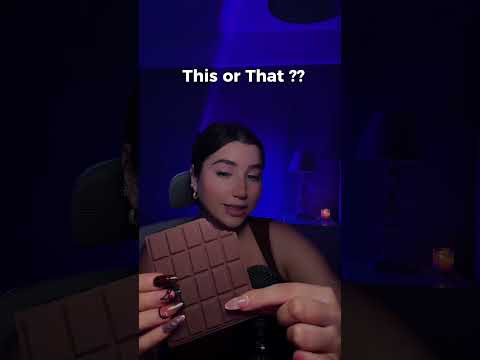 This or That ASMR #asmr #tingles #visualtingle #asmrsounds #relax