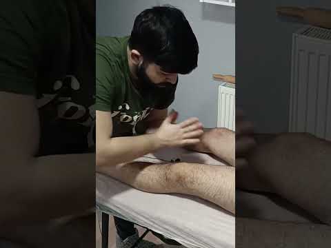 ASMR FRONT LEG DEEP RELAXING MASSAGE THERAPY #satisfying #relaxing #asmr #shorts #massage