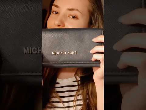 👛 Tapping on wallets ASMR #asmr #shorts #tapping