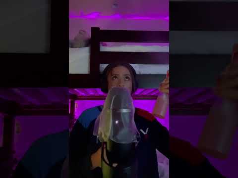 Spritz Spritz~ my reactions are so extra please ignore that #shorts #asmr #water #relax