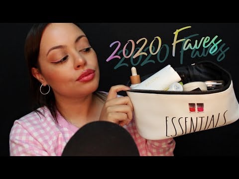 ASMR| 2020 FAVORITES (Beauty, Skincare, Lifestyle) WET ARTICULATED WHISPERS & WORD REPETITION