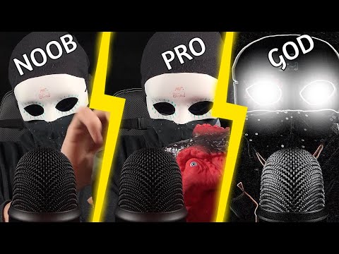 ASMR NOOB VS PRO VS GOD