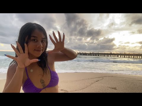 Asmr in Public - Lofi asmr on the Beach 🏝️