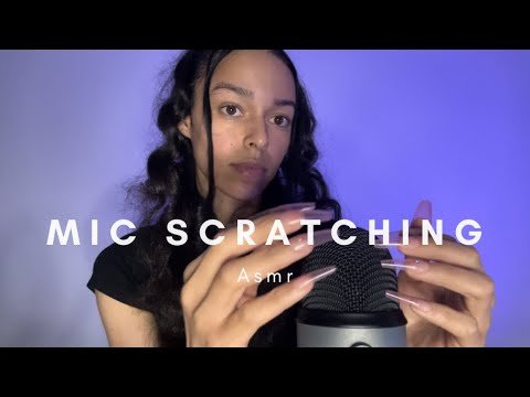ASMR 30 Mins Of Mic Scratching(tingles to help you sleep) 😴