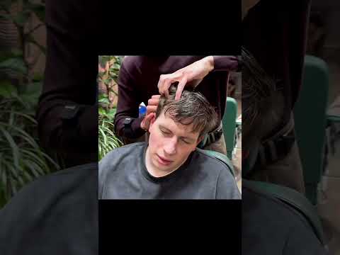 #asmr #barber #triggersforsleep #headmassage #relax #thebarbersarms #tingletrigger #massgeasmr