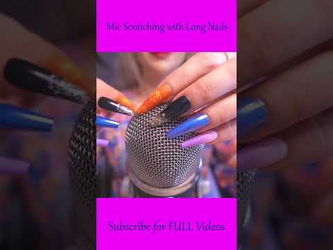 ASMR Mic Scratching without Cover ❤️ #asmr  #shorts