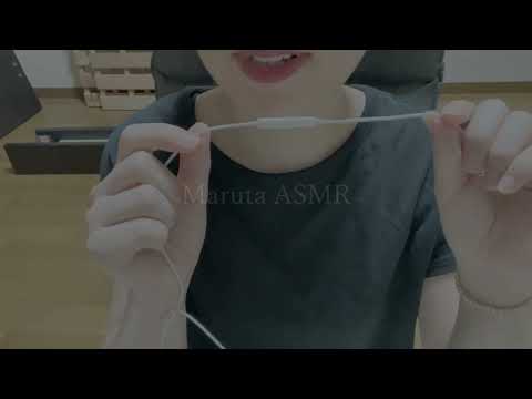 首元をこする音／neck sound【asmr】